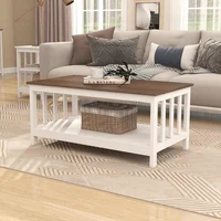 Mesa de Centro con Estante
