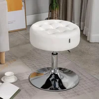 Taburete de Maquillaje Ajustable y Giratorio
