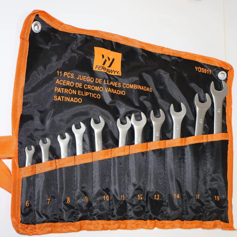 Set X 11 Piezas Llaves Combinadas Satin Ferrawyy - Homecenter.com.co