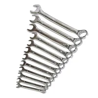 Set X 12 Piezas Llaves Combinadas Cromado Ferrawyy