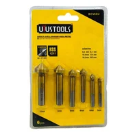 Juego de Brocas Avellanadoras 6 Piezas Uyus