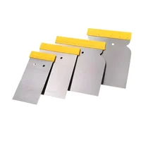Juego 4 Espátulas Chapistas Espesor 3 Mm Acero #50 Uyustools