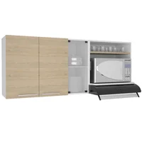 Gabinete Superior Gina Fondo Rovere Glr2641 Set X 8 Unidades