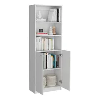 Estante Home E4 2p 180 x 62cm RTA Blanco Set X 8 Unidades