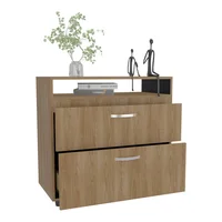 Cajonera Barilo 76x80x41cm Fresno Eu Wengue Set X 8 Unidades