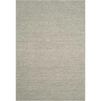 Alfombra Safavieh Decorativa Natura 61 cm x 91 cm Plateada Lana Tejida a Mano
