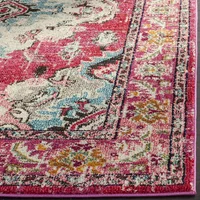 Alfombra Lavable Antideslizante Adiva Rugs 61 x 670 cm Crema Gris Resistente A Manchas