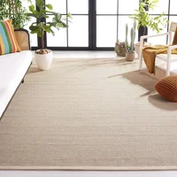 Alfombra Lavable Antideslizante Adiva Rugs 243 x 304 cm Mármol Beige Pila Baja