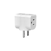 Toma Eléctrica De Pared 2 Salidas Laterales P/T