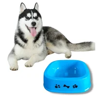 Comedero O Bebedero Para Perros Y Gatos Azul
