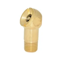 Cabeza Para Inflar De 1/4'' Npt Macho Bronce Solido Surtek