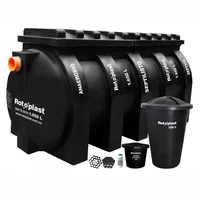 Sistema Séptico Septilisto 1650 L Mf + Tanque 150 Lct