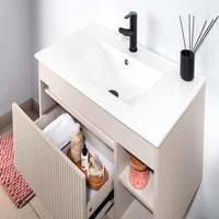 Mueble de Baño Con Lavamanos Marsella Greige 60x46cm Stretto
