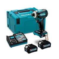 Atornillador de Impacto 1/4" XGT 40V 220 N.m 0-3700 RPM sin Escobillas Makita