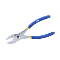 Alicate Mecánico 8 Pulgadas Mango Plastisol Foy Doble Mordaza
