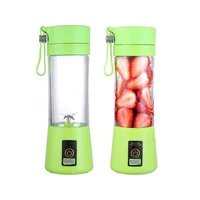 Mini Licuadora Personal para Bebidas y Batidos Color Verde