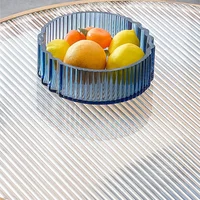 Mesa de Centro Mid-Century con Estante de Ratán