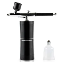 Aerógrafo Inalámbrico Profesional 0.3mm Portátil Recargable Negro