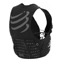 Mochila Trail Running Ajuste Ergonómico Compressport Negro S