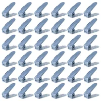 Set X36 Organizadores Zapatos Ajustables Ahorrador Gris