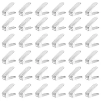 Set X36 Organizadores Zapatos Ajustables Ahorrador Blanco