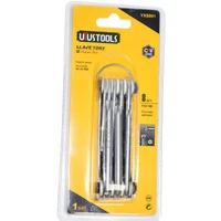 Juego de Llaves Torx 8 Piezas Tipo Navaja Acero Uyustools