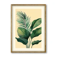 Cuadro Decorativo Artesanal Ecos Primavera 30x30cm Marco Madera