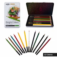 Lápices de Colores Surtidos x 12 Piezas Premium