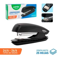 Grapadora Plástica Tira Completa 25 Hojas Pointer