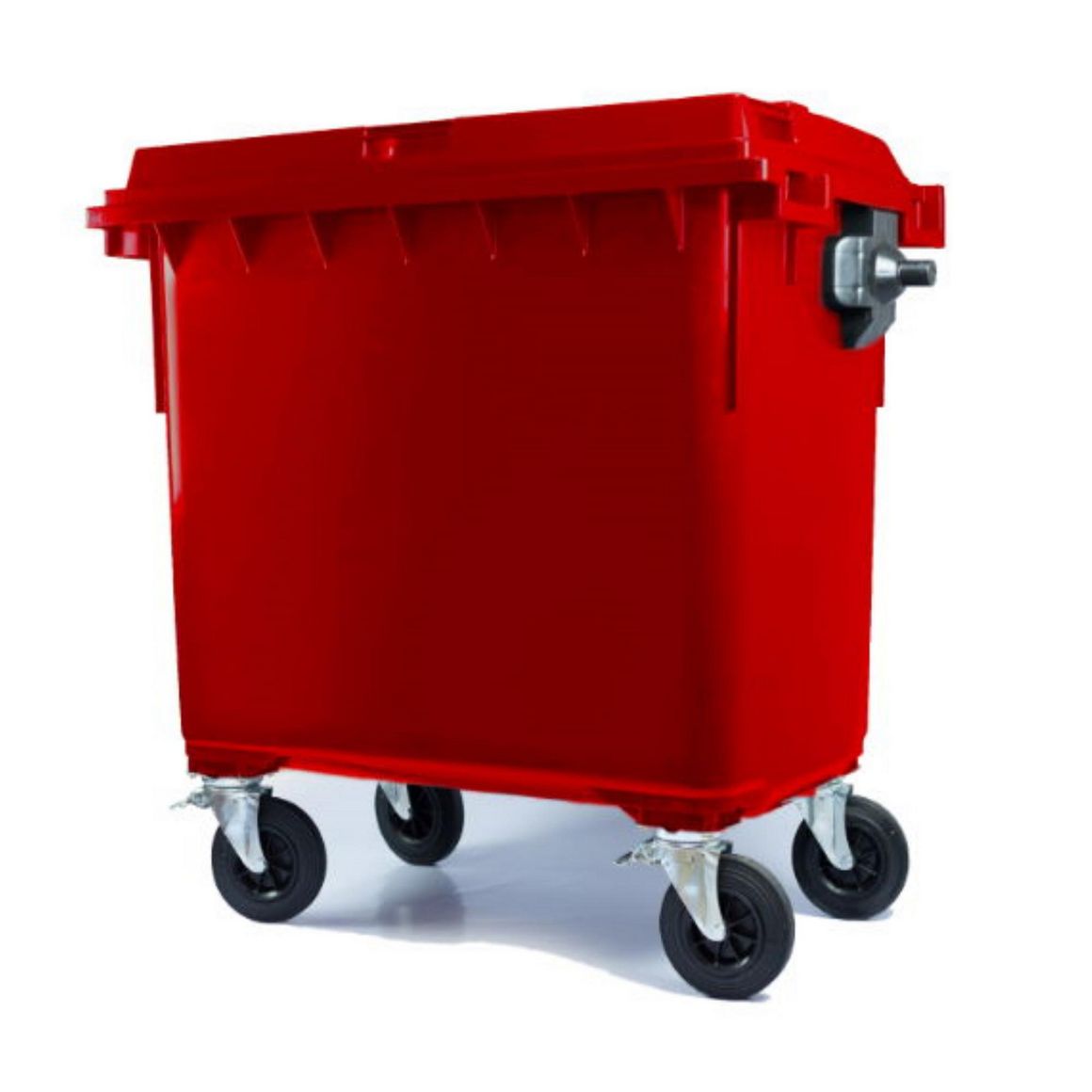Contenedor Con Ruedas 660L Rojo Cr660-Rj - Homecenter.com.co