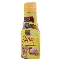 Salsa Casera Gatos Con Sabor a Pollo 220 ml