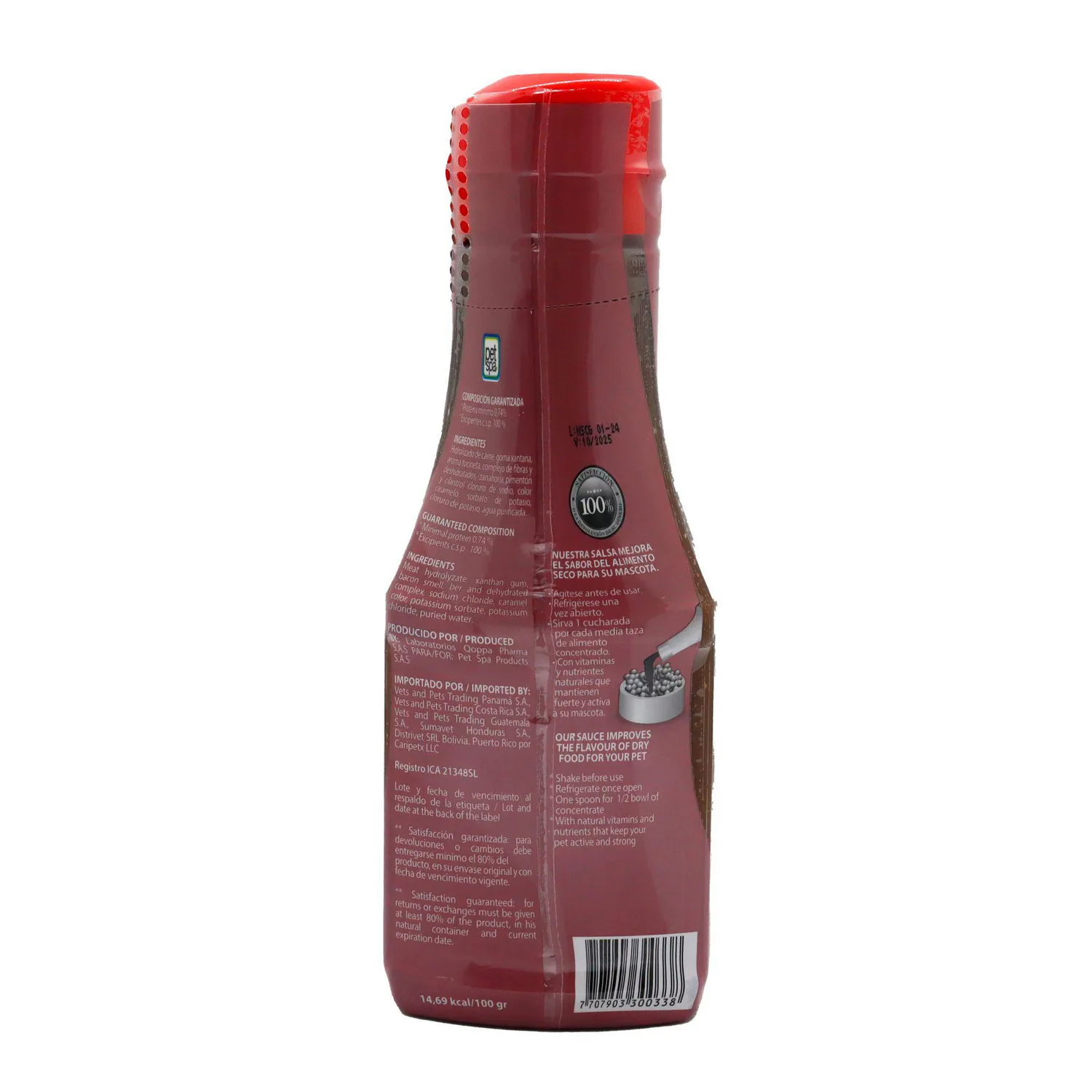 Salsa Casera Gatos con Sabor a Carne 220 ml 3