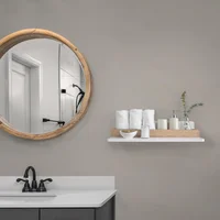 Repisa Leyva 60x20.5x12.5cm Blanco/Madera Natural