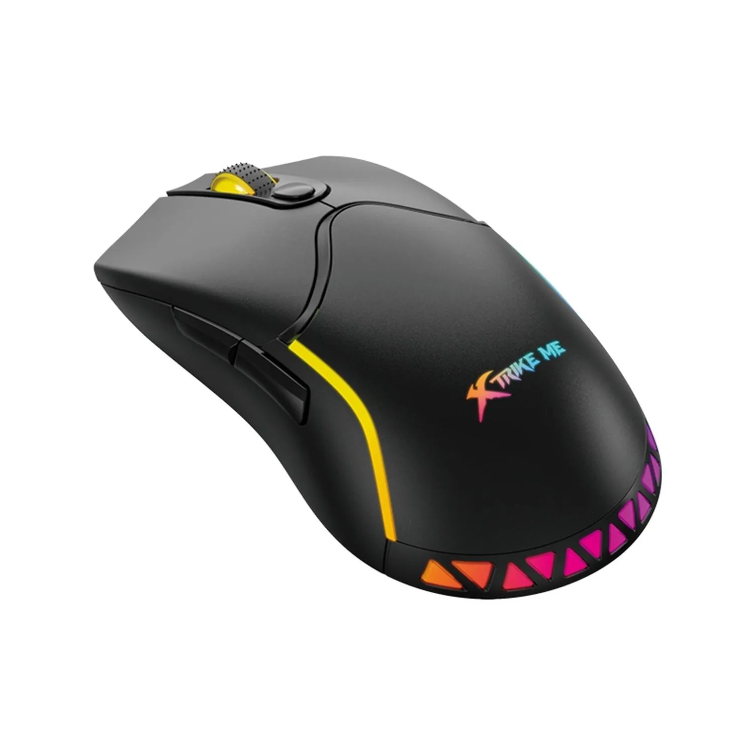 Mouse Gamer Duo Inalámbrico DPI 8000 RGB 7 Botones Xtrike Me ...