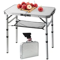 Mesa Plegable 2FT de Aluminio Ligera y Ajustable Modelo Mini