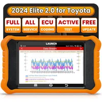 Escáner LAUNCH Creader Elite V2.0 2025 para Toyota Lexus con Codificación ECU y Prueba Bidireccional