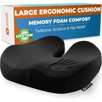 Cojín Ergonómico de Espuma Viscoelástica para Oficina Auto y Silla de Ruedas