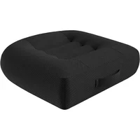 Cojín Elevador WSGJHB Para Silla y Automóvil con Diseño Ergonómico Negro