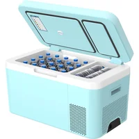 Refrigerador Portátil Megiu Para Auto con Compresor y Control Preciso de Temperatura