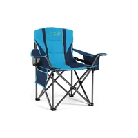 Silla de Camping Acolchada con Soporte Lumbar y Cooler Integrado