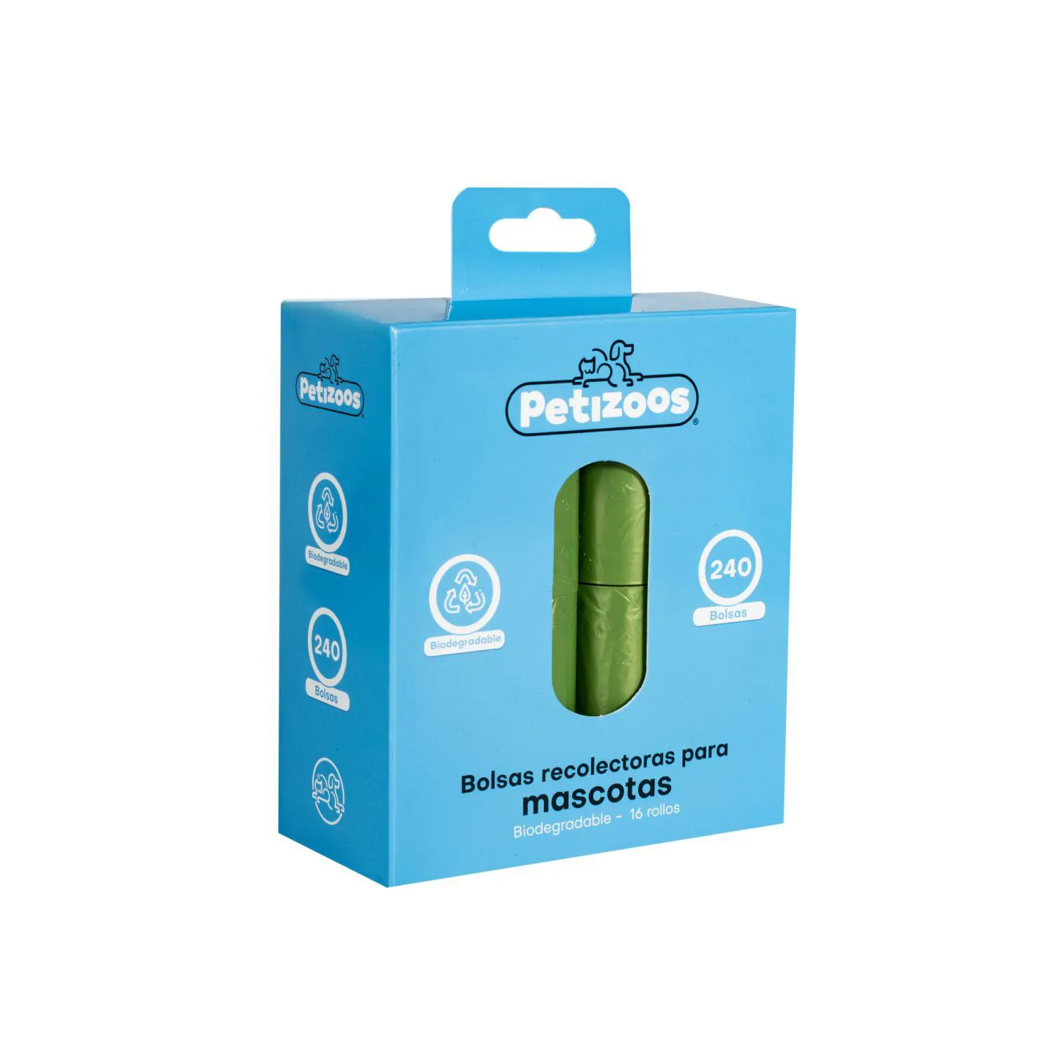 Bolsas Sanitarias Biodegradable X16 Rollos X15 Cada Uno Petizoos