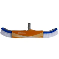 Cepillo Cerda Nylon Con Refuerzo En Aluminio 18" Azul