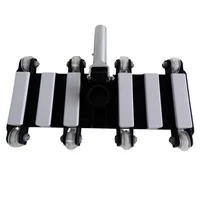 Carro Aspirador 8 Ruedas de Lujo Color Negro Mango Metalico Llanta En Silicona