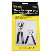 Juego de Alicates Pinza Sacabocado 2 Piezas Uyustools