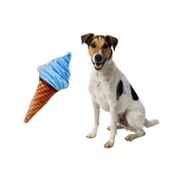 Peluche Para Perro Con Sonido Helado Azul