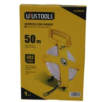 Decámetro Fibra de Vidrio 50 Metros Uyustools