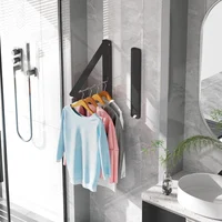 Tendedero Retráctil para Ropa de Pared Ahorra Espacio