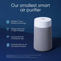 Blueair Purificador de Aire Blueair HEPASilent con Filtro de Carbón Activado y Control por WiFi