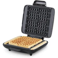 Waflera DASH Antiadherente con Capacidad para 4 Waffles