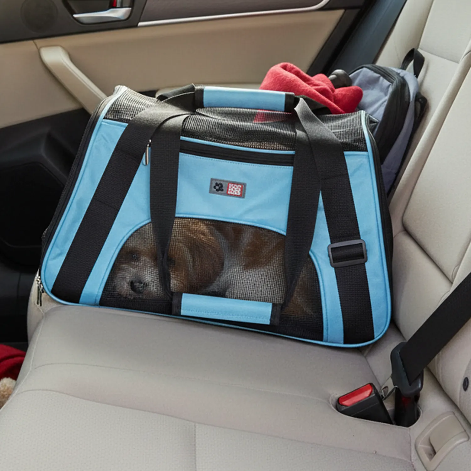 Cargador para Mascotas Talla S Azul 44x20x27cm Colmascotas 3